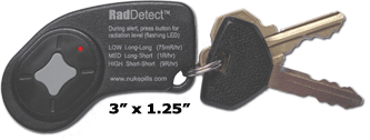 RadDetect Personal Radiation Detector from Nukepills.com